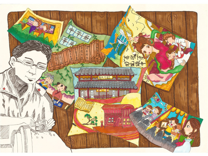 嘉兴市南湖区南湖创业超凡国际602班 张怡婷《镜头下的故事》.jpg